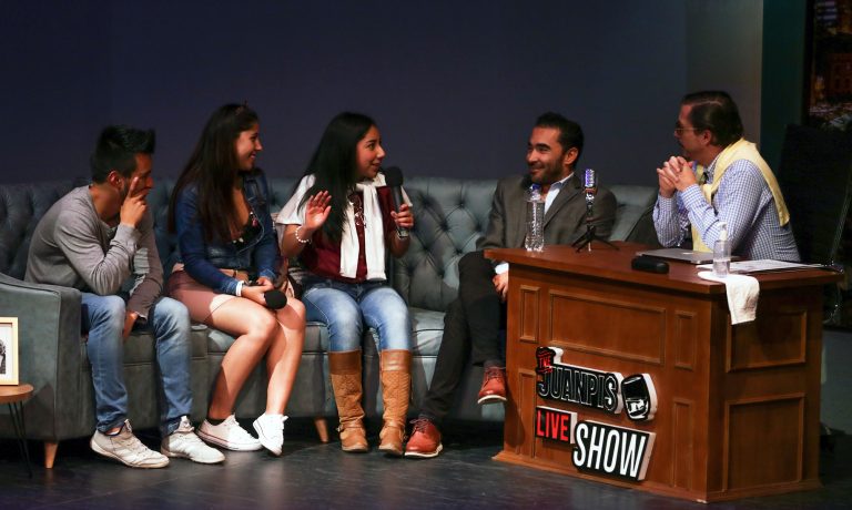 De lanzada con Juanpis González